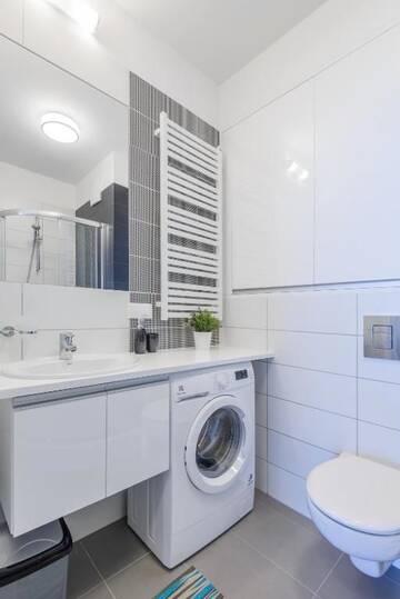 Фото номера Apartment with bedroom alcove Апартаменты Apartamenty NCNK Marina г. Конты-Рыбацке 5
