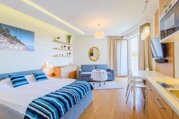 Фото номера Studio Apartment (east side) Апартаменты Apartamenty NCNK Marina г. Конты-Рыбацке 7